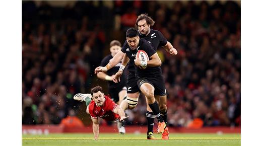 Los All Blacks derrotaron a Gales por 55 a 23 en Cardiff