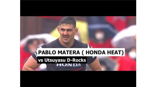 NUEVO TRY DE PABLO MATERA PARA EL TRIUNFO DEL HONDA HEAT EN JAPÓN