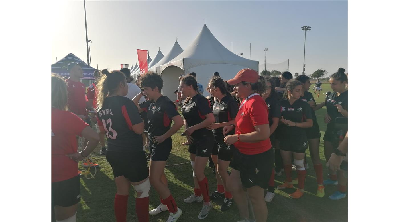 CAROLINA BRAVO LLEVÓ A LA SELECCIÓN DE SIRIA AL CUARTO LUGAR EN EL ARAB RUGBY SEVEN 