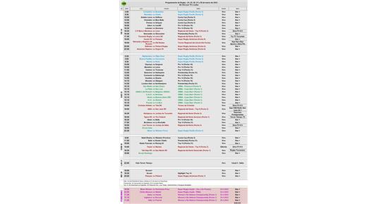 TODOS LOS PARTIDOS DEL FIN DE SEMANA QUE SE PODRÁN VER POR TV, CABLE Y STREAMING ESTÁN ACÁ