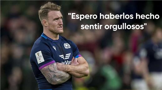 STUART HOGG ANUNCIÓ QUE SE RETIRARÁ DEL RUGBY ESTE AÑO