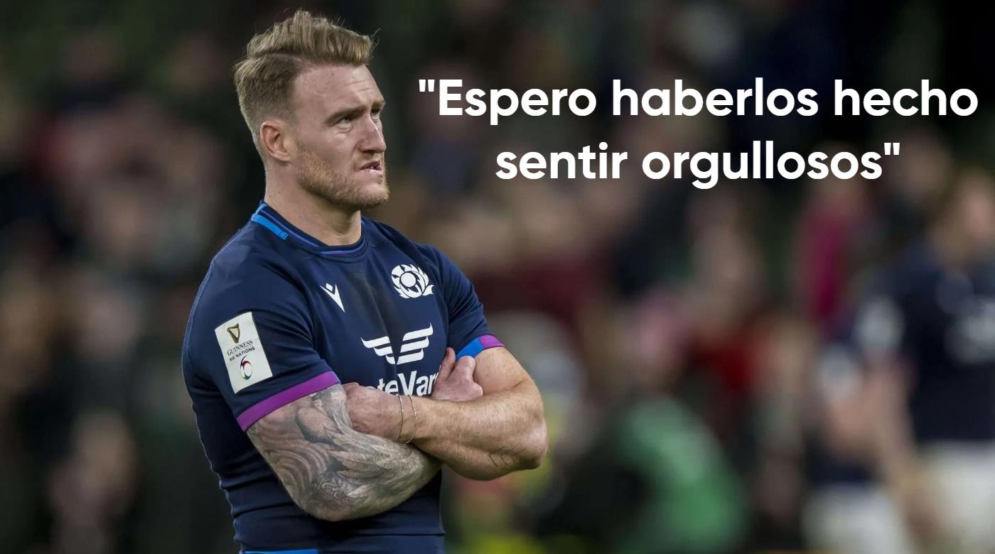 STUART HOGG ANUNCIÓ QUE SE RETIRARÁ DEL RUGBY ESTE AÑO