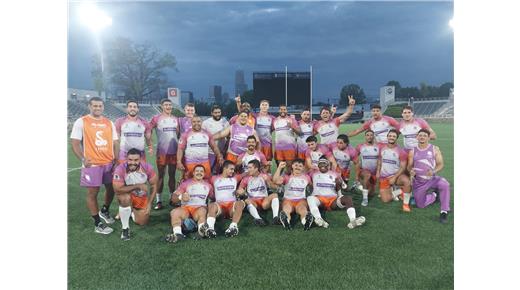 Cobras Brasil XV derrotó a USA Hawks en un amistoso internacional en Estados Unidos