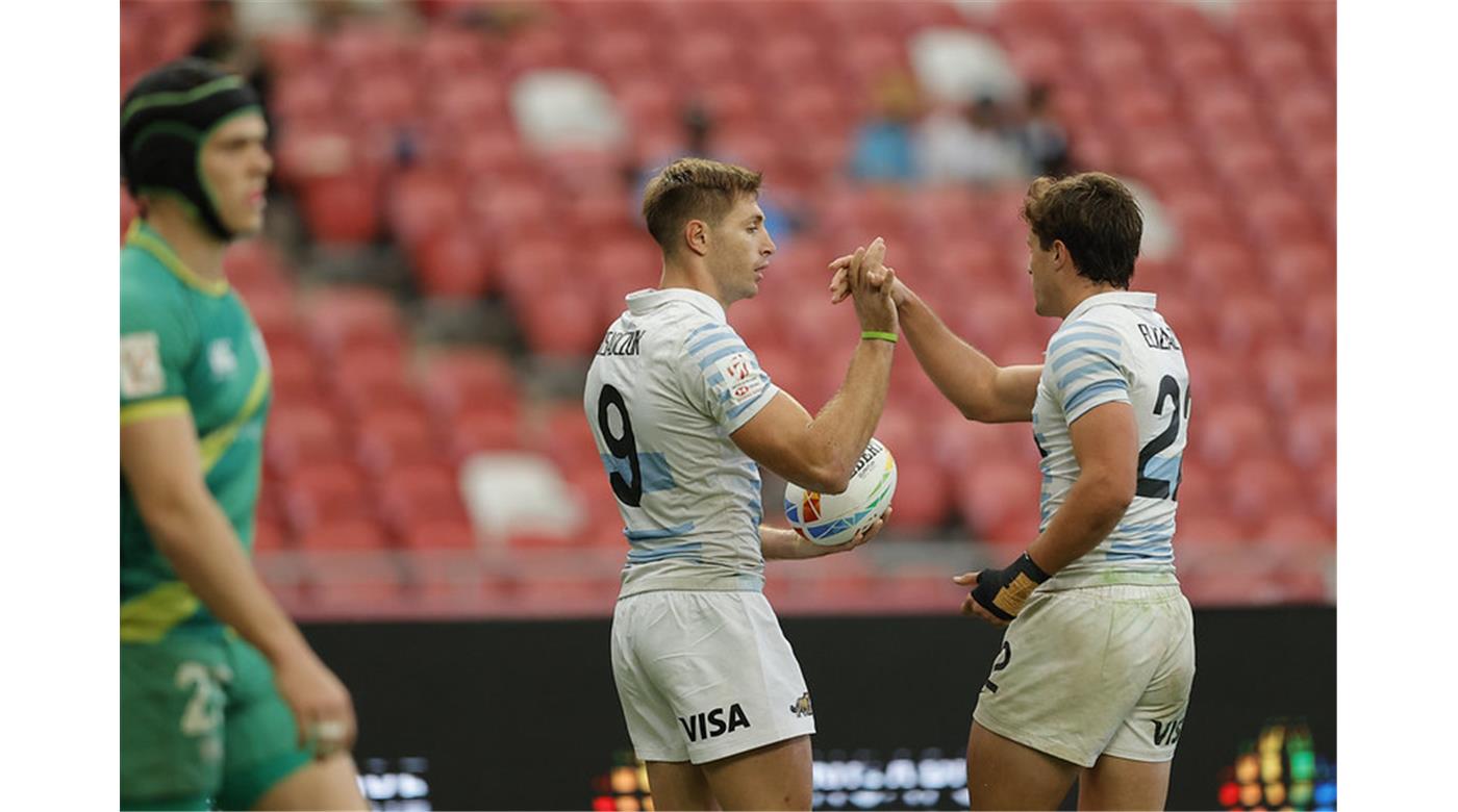 LAS IMÁGENES DE LA PRIMERA JORNADA EN SINGAPUR PARA LOS PUMAS 7S