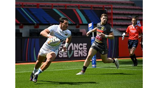 LOS PUMAS SEVEN GOLEARON  A ALEMANIA EN EL DEBUT DEL SEVEN DE TOULOUSE Y SABOREAN LA CLASIFICACIÓN A LOS JUEGOS OLÍMPICOS