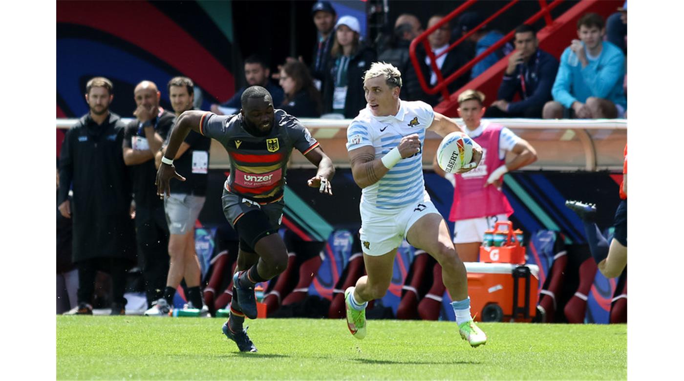 LAS FOTOS DEL TRIUNFO EN EL DEBUT DE LOS PUMAS 7S  ANTE ALEMANIA