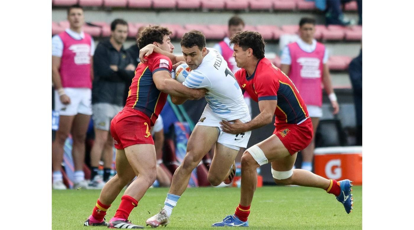 LOS PUMAS SEVEN LE GANARON A ESPAÑA EN UN PARTIDO DRAMÁTICO Y CLASIFICARON A LOS CUARTOS DE FINAL DE TOULOUSE