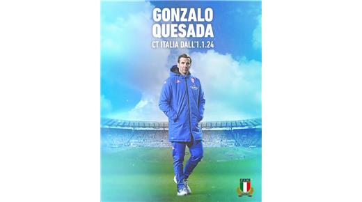 EL ARGENTINO GONZALO QUESADA SERA EL HEAD COACH DE ITALIA EN 2024
