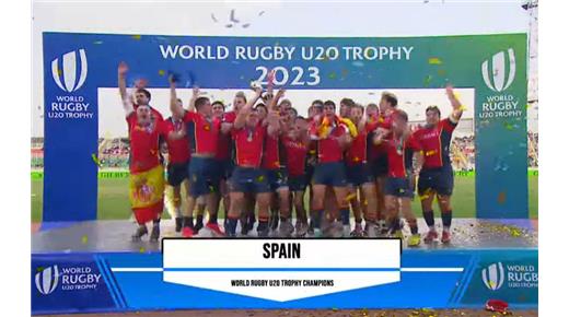 ESPAÑA DERROTÓ A URUGUAY EN EL M20 TROPHY Y ASCENDIÓ A LA ZONA MUNDIAL  
