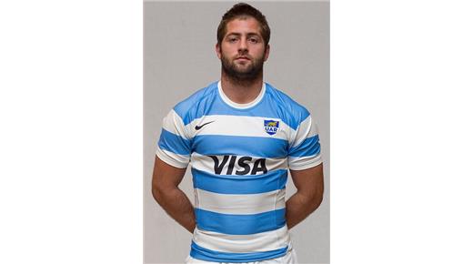Santiago Cordero, cumplirá hoy 50 partidos defendiendo la camiseta de Los Pumas. 