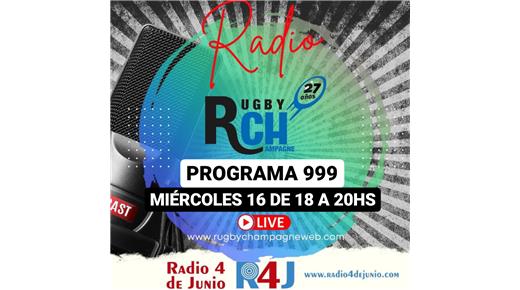 HOY UN NUEVO PROGRAMA DE RUGBY CHAMPAGNE RADIO 