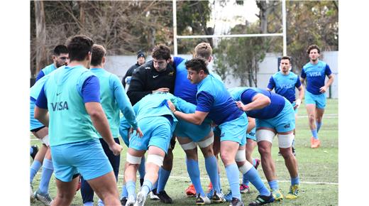 LAS IMÁGENES DEL ENTRENAMIENTO DE ARGENTINA XV EN LICEO NAVAL