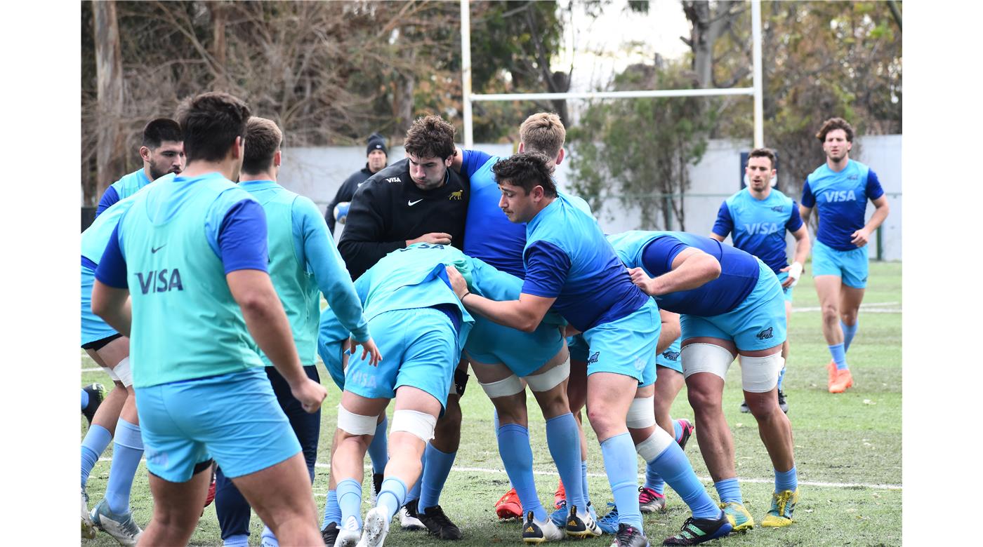 LAS IMÁGENES DEL ENTRENAMIENTO DE ARGENTINA XV EN LICEO NAVAL