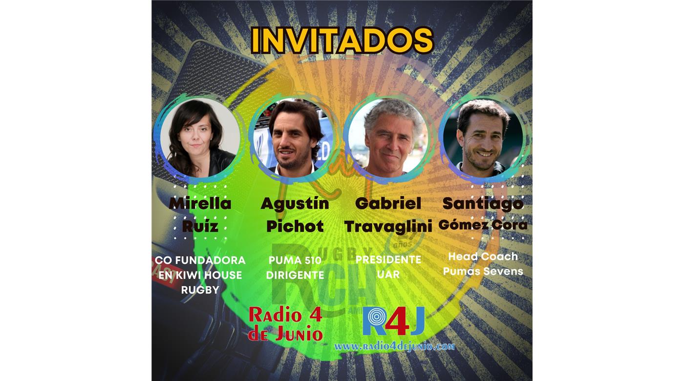 UN DÍA ESPECIAL, UN PROGRAMA A FONDO, LOS 1000 DE RUGBY CHAMPAGNE RADIO.  