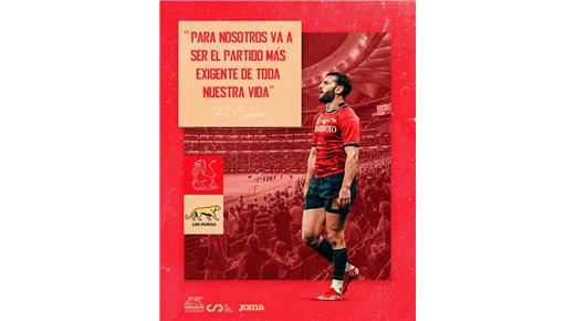 CASTIGLIONI, EL CAPITÁN ESPAÑOL: "ES EL PARTIDO MÁS EXIGENTE DE NUESTRAS VIDAS"