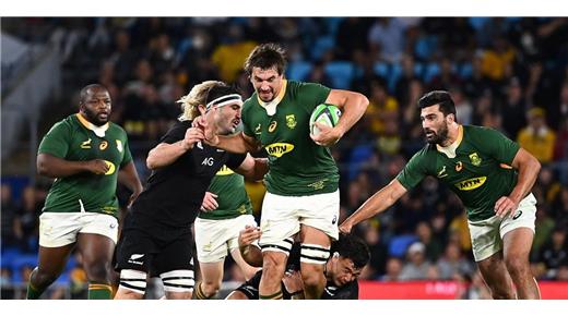 SUDÁFRICA LE GANÓ A LOS ALL BLACKS E HIZO HISTORIA