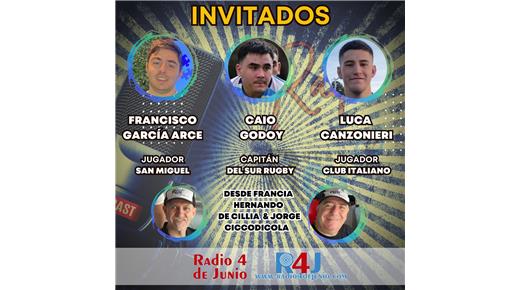 HOY DE 18 A 20 UN  NUEVO RUGBY CHAMPAGNE RADIO 