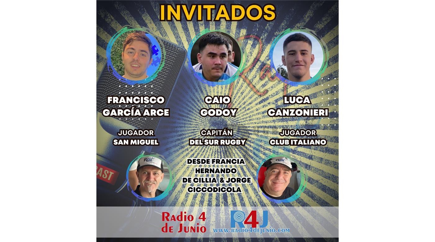 HOY DE 18 A 20 UN  NUEVO RUGBY CHAMPAGNE RADIO 