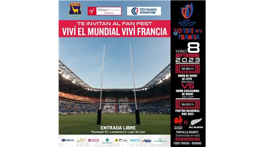 La URC celebra la apertura del Mundial 2023 con un gran Fan Fest