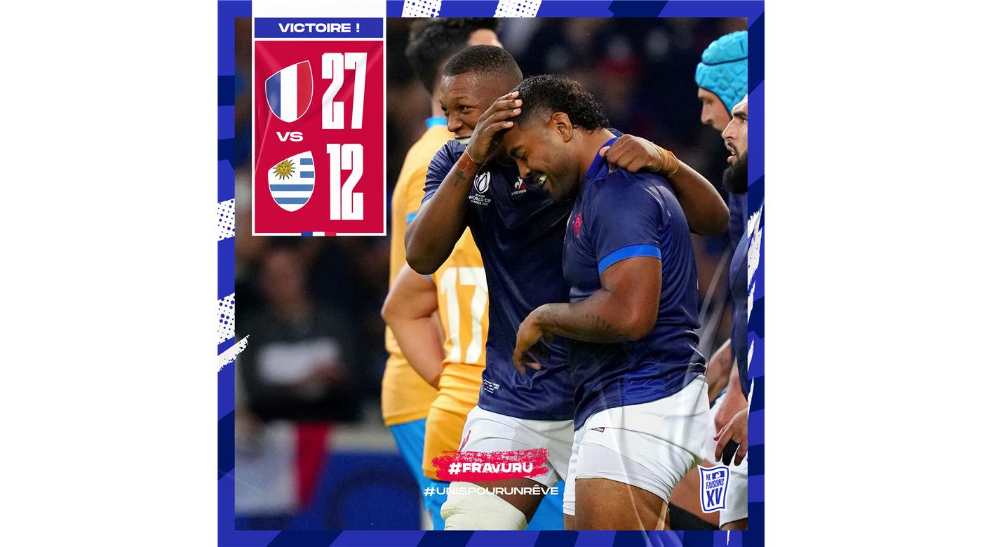 FRANCIA DEBIÓ TRABAJAR MÁS DE LA CUENTA PARA VENCER A LOS TEROS POR 27 A 12