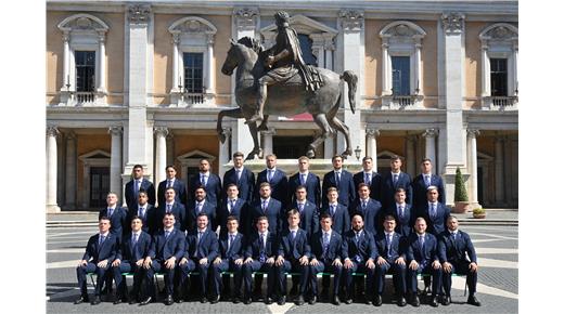 ITALIA CON EL EQUIPO DEFINIDO PARA ENFRENTAR A URUGUAY
