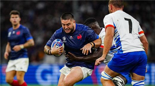 FRANCIA BATIÓ UN NUEVO RÉCORD Y DESTROZÓ A NAMIBIA EN MARSELLA 