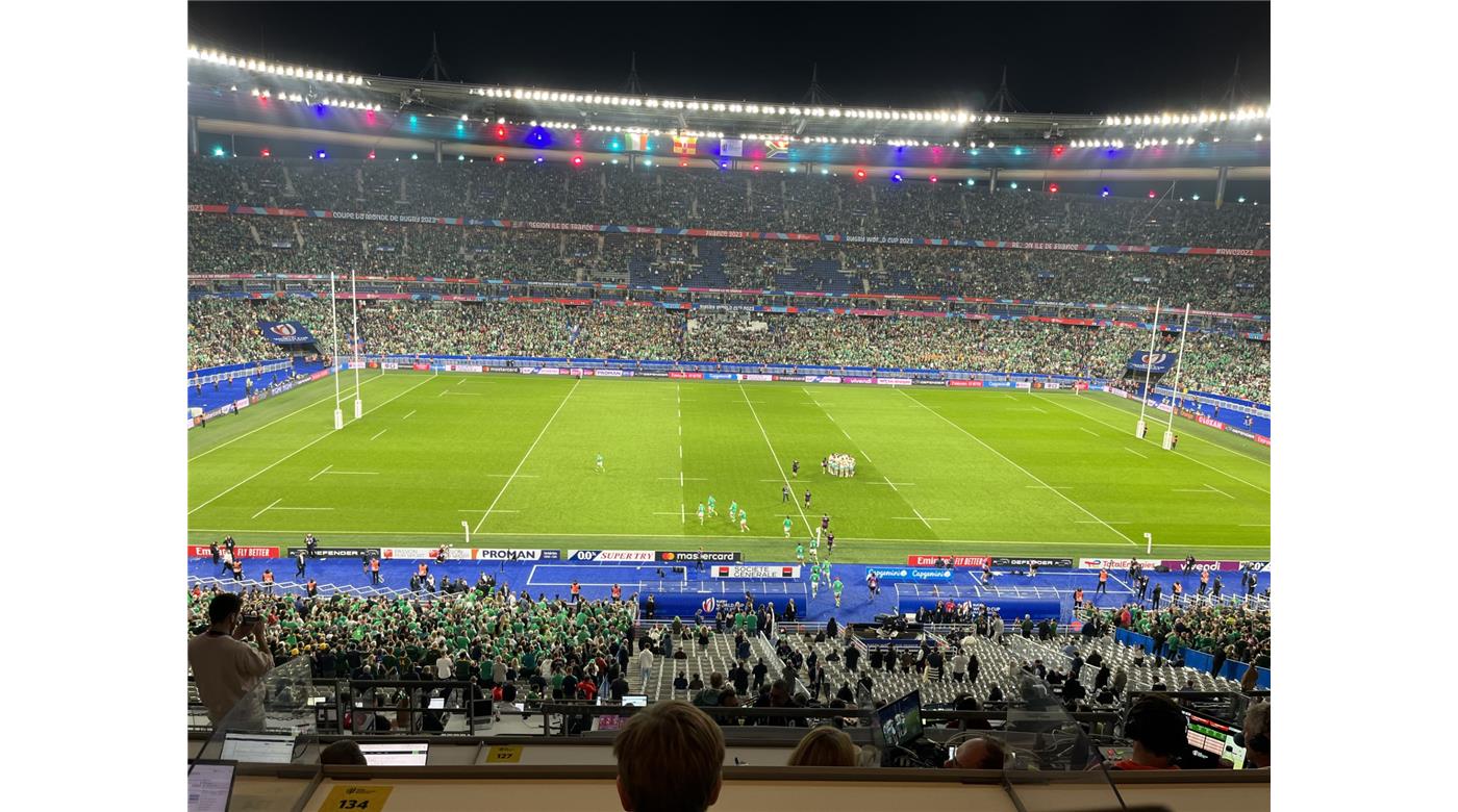 IRLANDA LE GANÓ A SUDÁFRICA EN UN VERDADERO PARTIDAZO