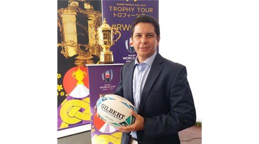 Cristian Rudloff,  Presidente de Chile Rugby "Todo el mundo conoce el esfuerzo y sacrificio que hemos hecho para llegar a este primer Mundial."