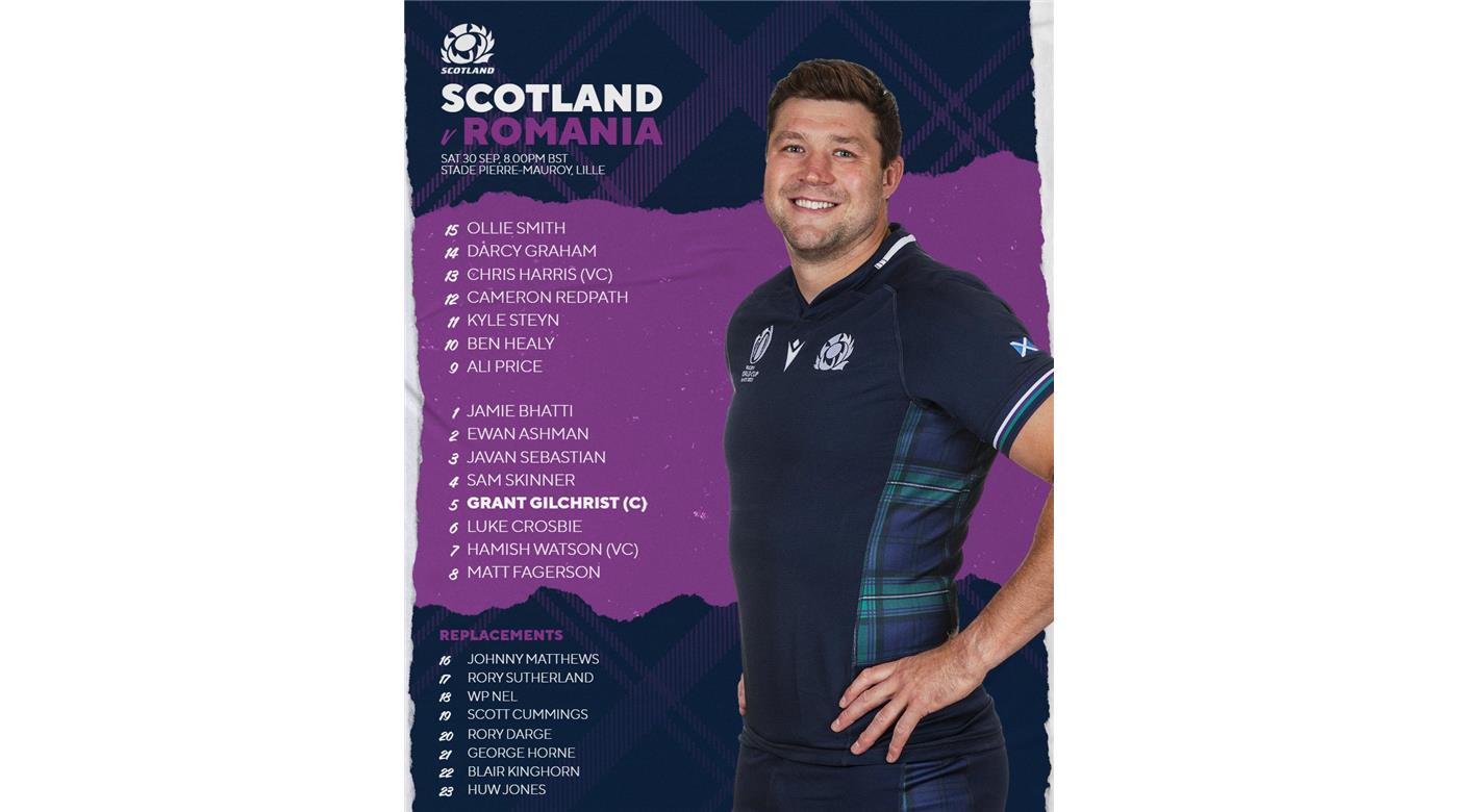 ESCOCIA VA CON VARIOS SUPLENTES ANTE RUMANIA 