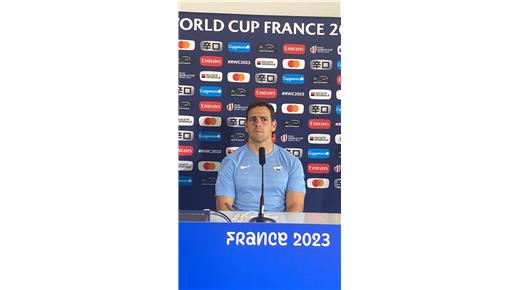 NICOLÁS SÁNCHEZ: ""Chile es un equipo muy combativo. Defienden bien, tratan de contratacar, así que tenemos un gran desafío.”