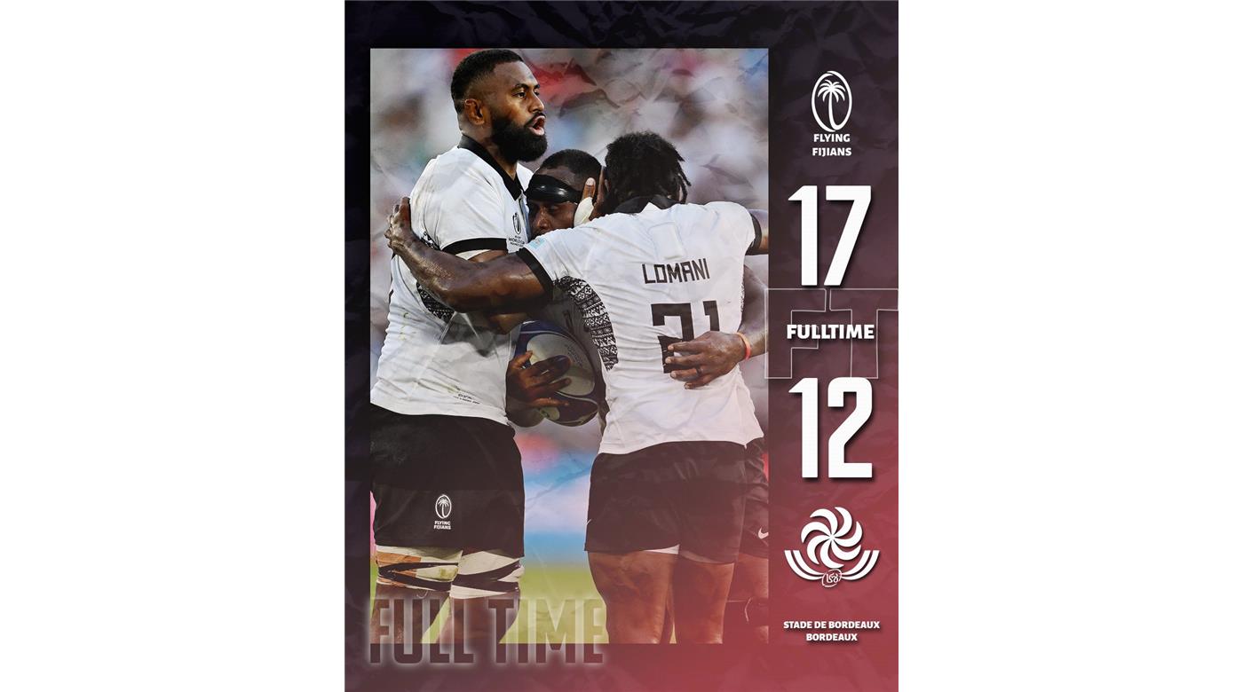 FIJI DERROTÓ A GEORGIA Y CREE EN PASAR A LA SIGUIENTE RONDA