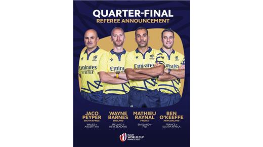 EL SUDAFRICANO JACO PEYPER SERÁ EL ÁRBITRO DE LOS PUMAS VS GALES 