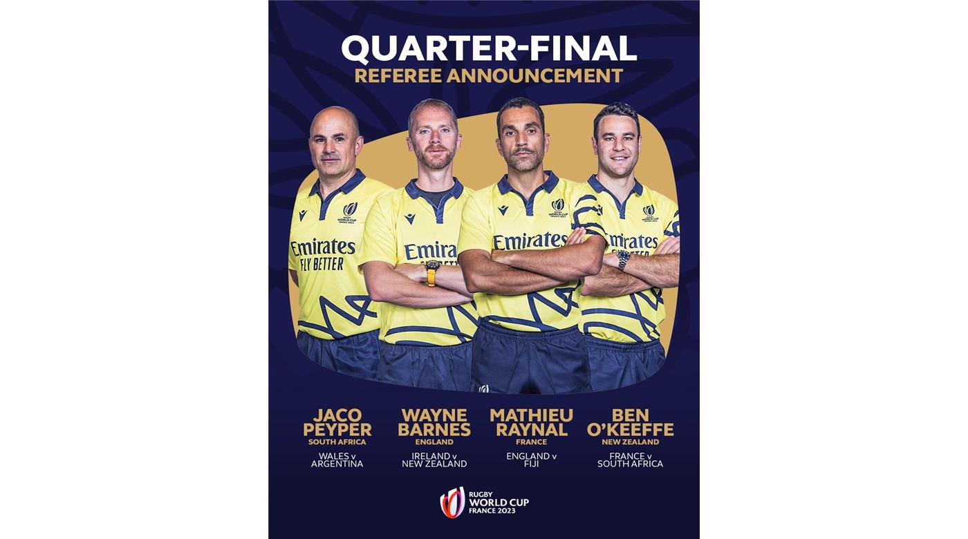 EL SUDAFRICANO JACO PEYPER SERÁ EL ÁRBITRO DE LOS PUMAS VS GALES 