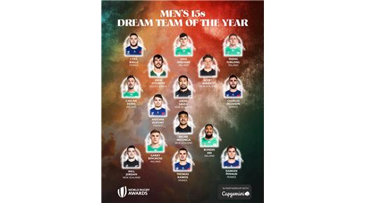 ALGUNOS DE LOS OTROS PREMIADOS EN LA NOCHE DE LOS RUGBY AWARDS