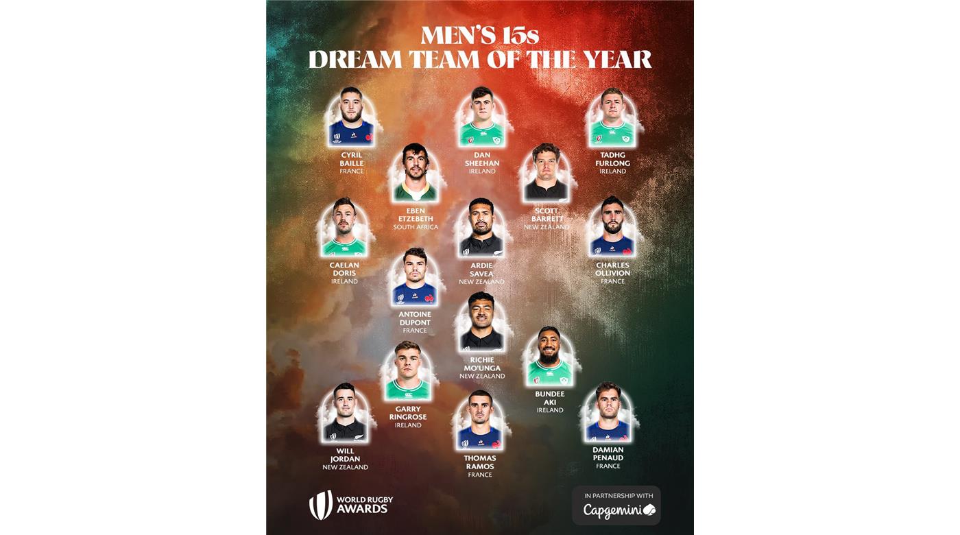 ALGUNOS DE LOS OTROS PREMIADOS EN LA NOCHE DE LOS RUGBY AWARDS