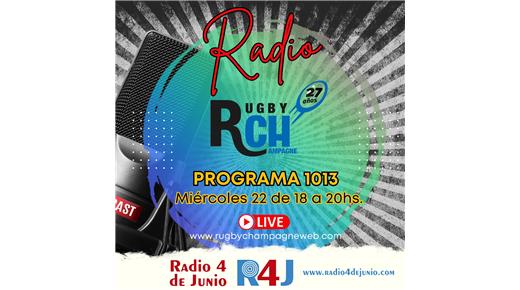 UN NUEVO PROGRAMA DE RUGBY CHAMPAGNE RADIO 