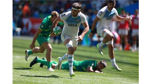 LOS PUMAS 7S VENCIERON A IRLANDA Y SON NUEVAMENTE FINALISTAS