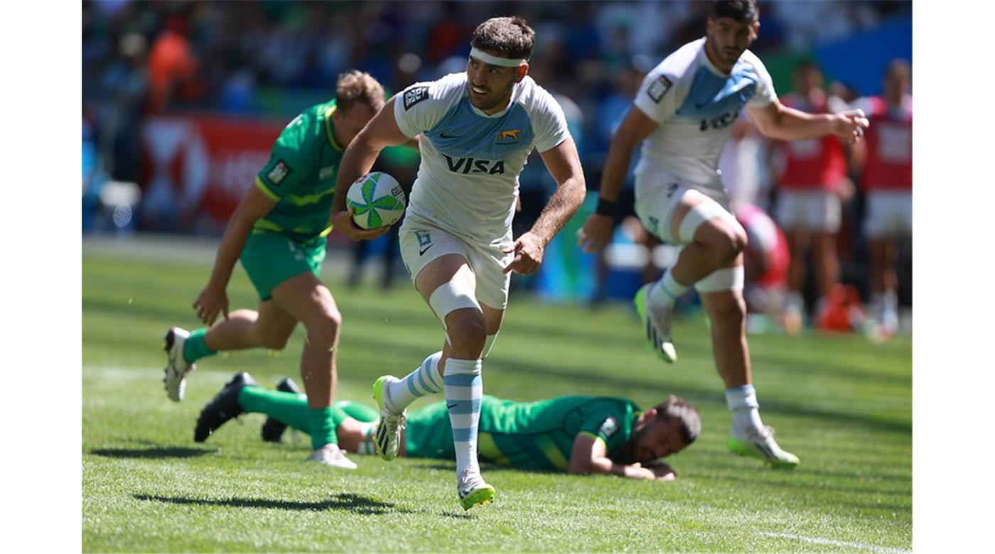 LOS PUMAS 7S VENCIERON A IRLANDA Y SON NUEVAMENTE FINALISTAS