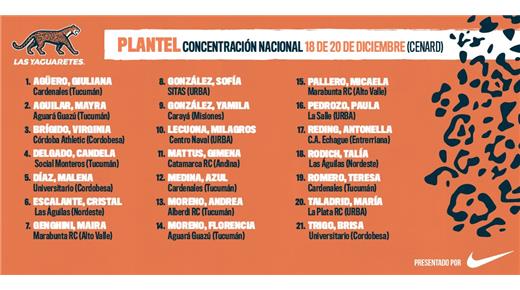 LAS YAGUARETÉS Y SU PUESTA A PUNTO PENSANDO EN DUBAI