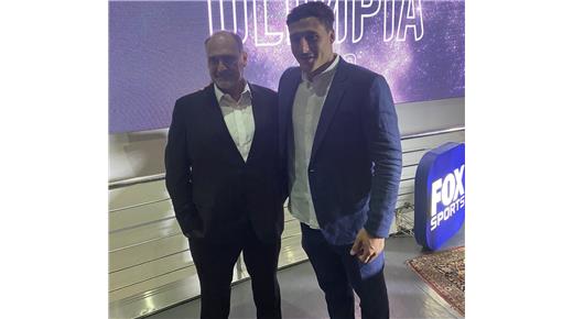 RODRIGO ISGRÓ FUE DESIGNADO EL OLIMPIA DE PLATA