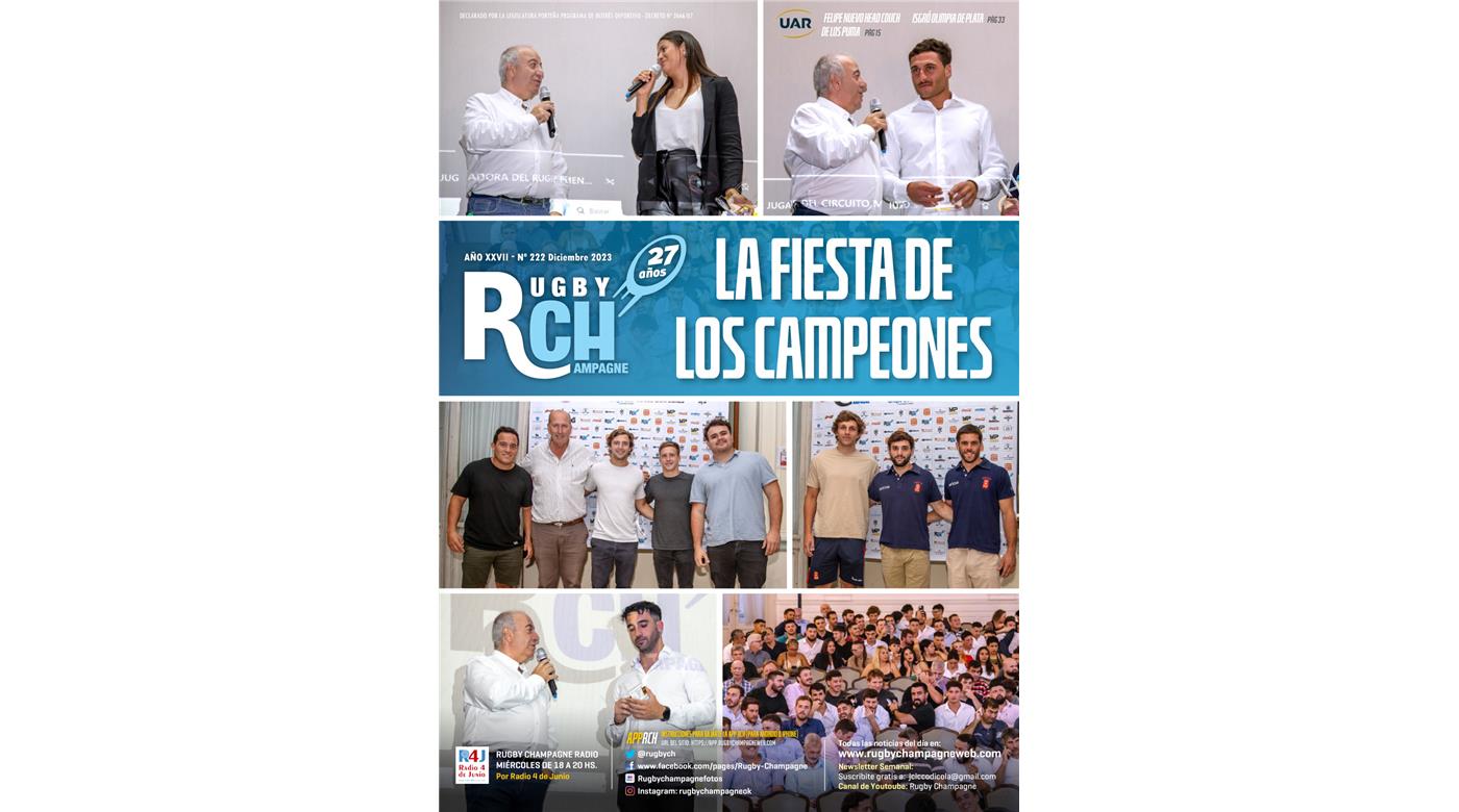 LA ÚLTIMA REVISTA DEL AÑO. LA FIESTA DE LOS CAMPEONES Y MUCHO MÁS ... 