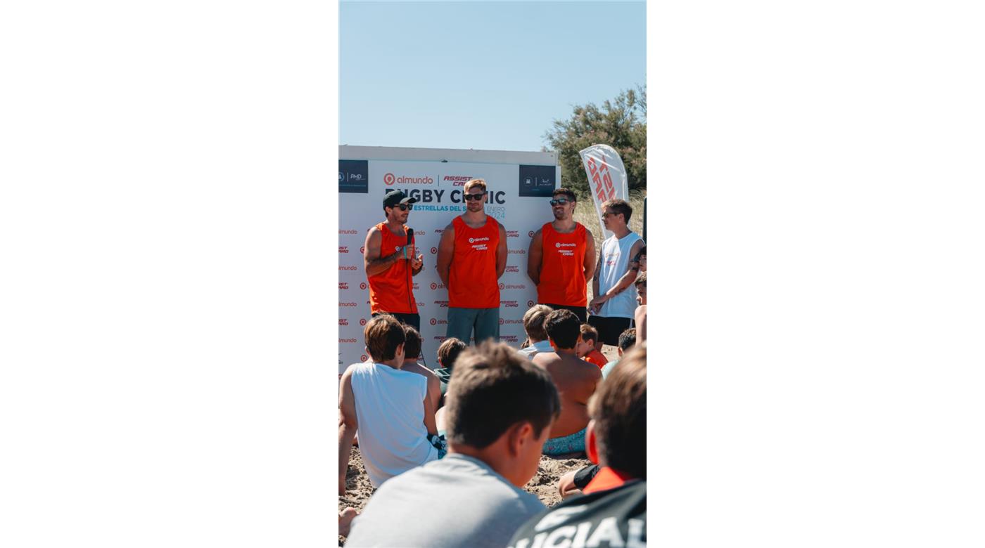 LOS PUMAS SEVENS REALIZARON DOS CLÍNICAS EN MAR DEL PLATA Y PINAMAR 