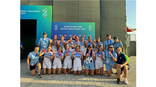 LAS YAGUARETÉS GANARON LA MEDALLA DE BRONCE EN EL SEVEN DE DUBAI