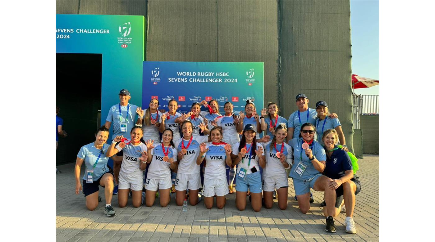 LAS YAGUARETÉS GANARON LA MEDALLA DE BRONCE EN EL SEVEN DE DUBAI