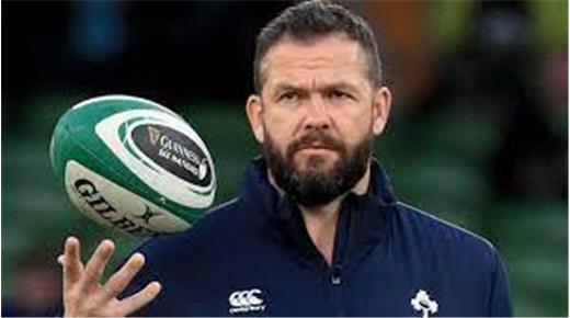 Andy Farrell: " El próximo Seis Naciones nos presenta una oportunidad para que crezcamos y nos desarrollemos"