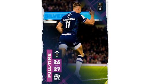 FUE TRIUNFO DE ESCOCIA, AUNQUE CON LA LEVANTADA DEL SEGUNDO TIEMPO GALES CASI LO DA VUELTA 