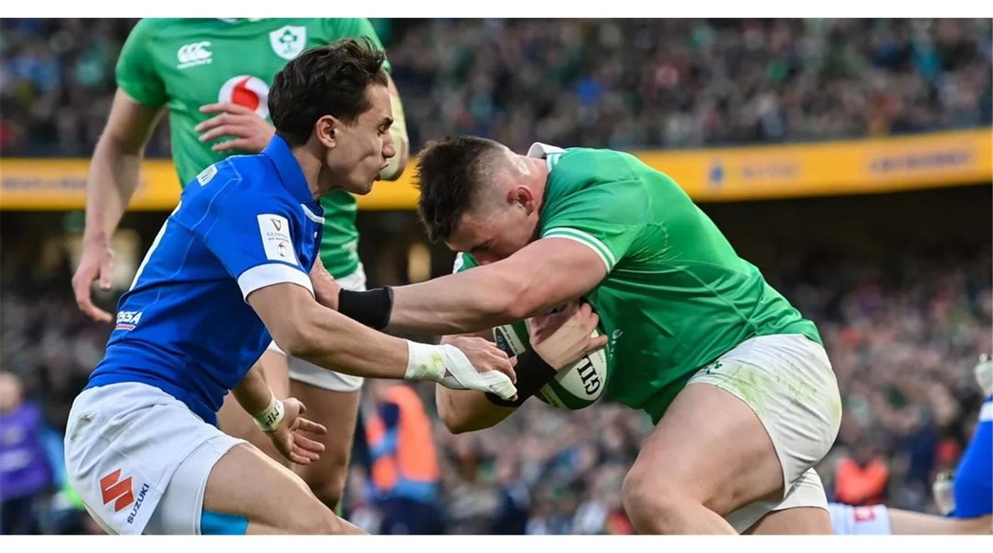 IRLANDA SUPERÓ A ITALIA EN DUBLÍN Y ES EL LÍDER ABSOLUTO DEL SEIS NACIONES