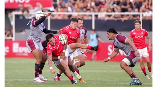 DOGOS XV GOLEÓ A AMERICAN RAPTORS EN EL INICIO DEL SÚPER RUGBY AMÉRICAS 