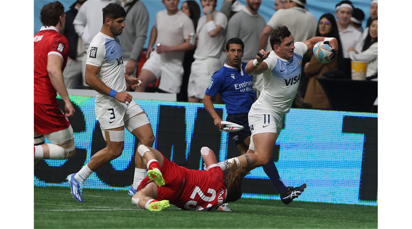 LOS PUMAS SEVEN Y UN GRAN TRIUNFO ANTE FIJI PARA PASAR A LOS CUARTOS DE FINAL EN VANCOUVER