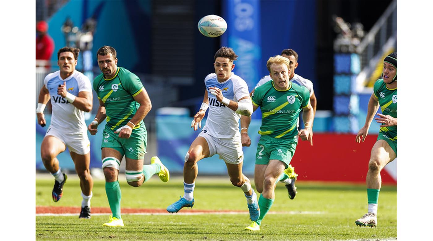 LOS PUMAS NO PUDIERON CON IRLANDA Y SE QUEDARON EN EL CAMINO EN LOS SEVEN DE LOS ÁNGELES